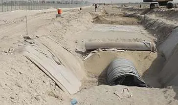 South Dammam Housing Project – Drainage pipeline installation